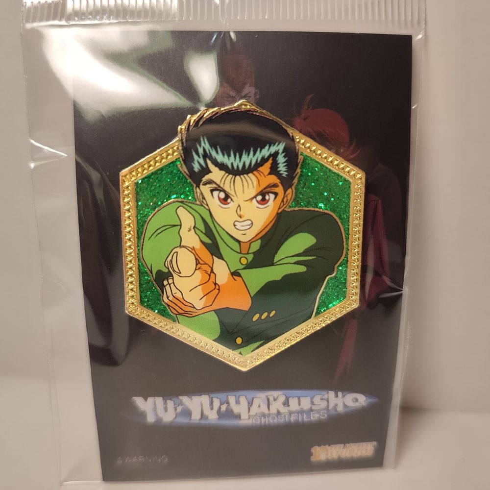 Yu Yu Hakusho Yusuke Urameshi Golden Series Enamel Pin Full Color